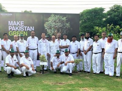 Honda Plants 30,000 Trees to Support “Clean Green Pakistan” Campaign