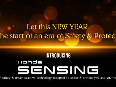 Honda Sensing~ An Era of Safety & Protection