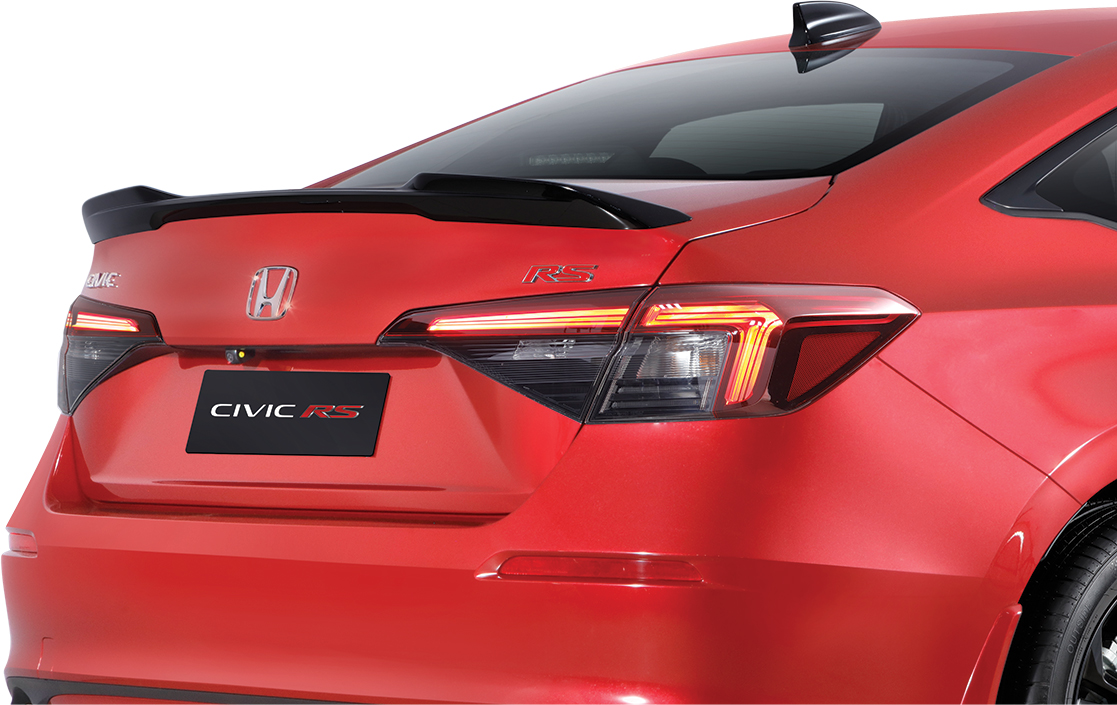 Honda Civic RS Turbo 2026 rear LED light bar – full-width connected tail lights