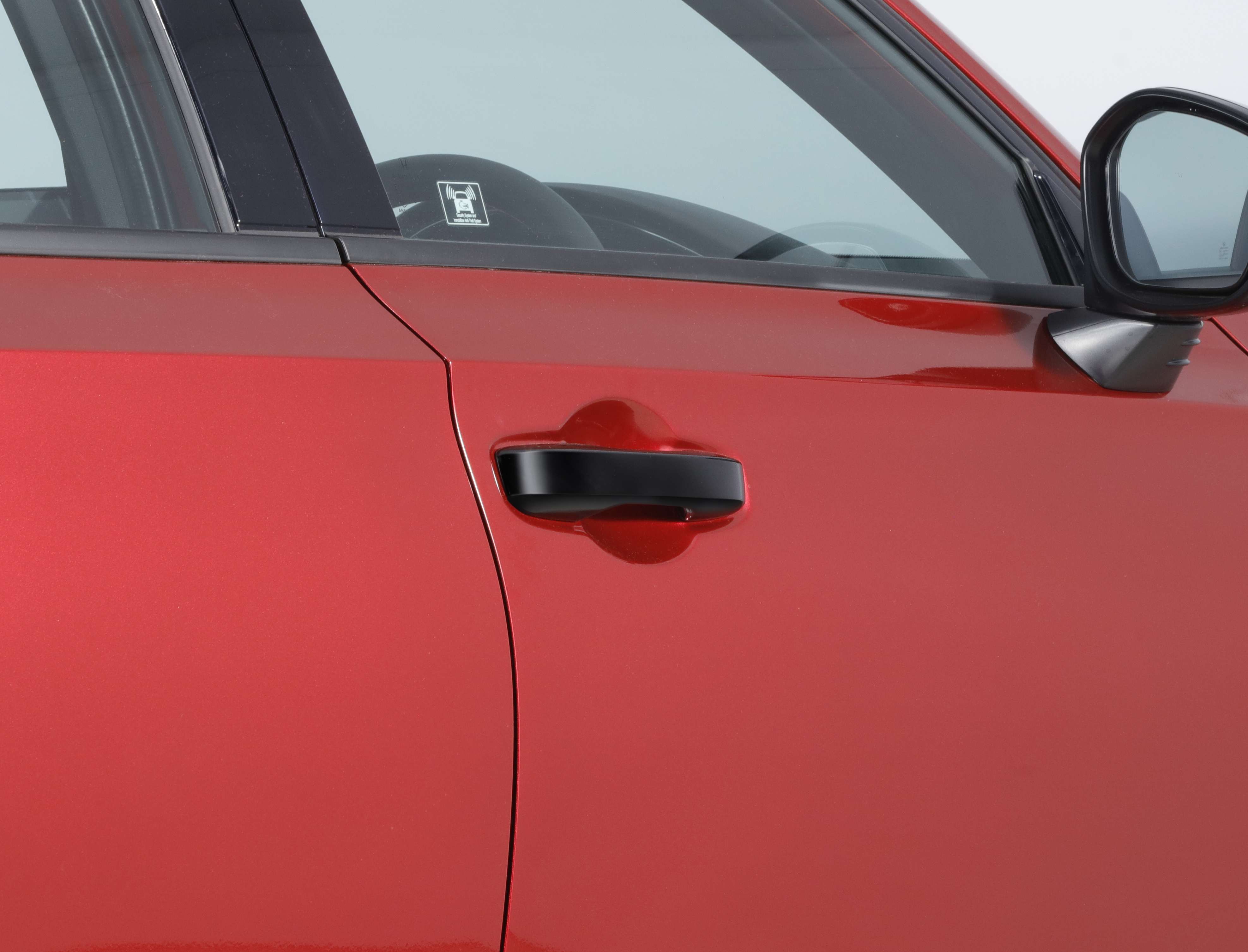 Honda Civic RS Turbo 2026 flush-mounted door handle with RS badge