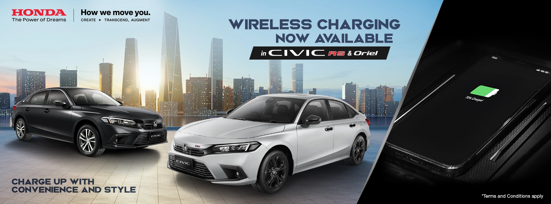 Civic Wireless Charging