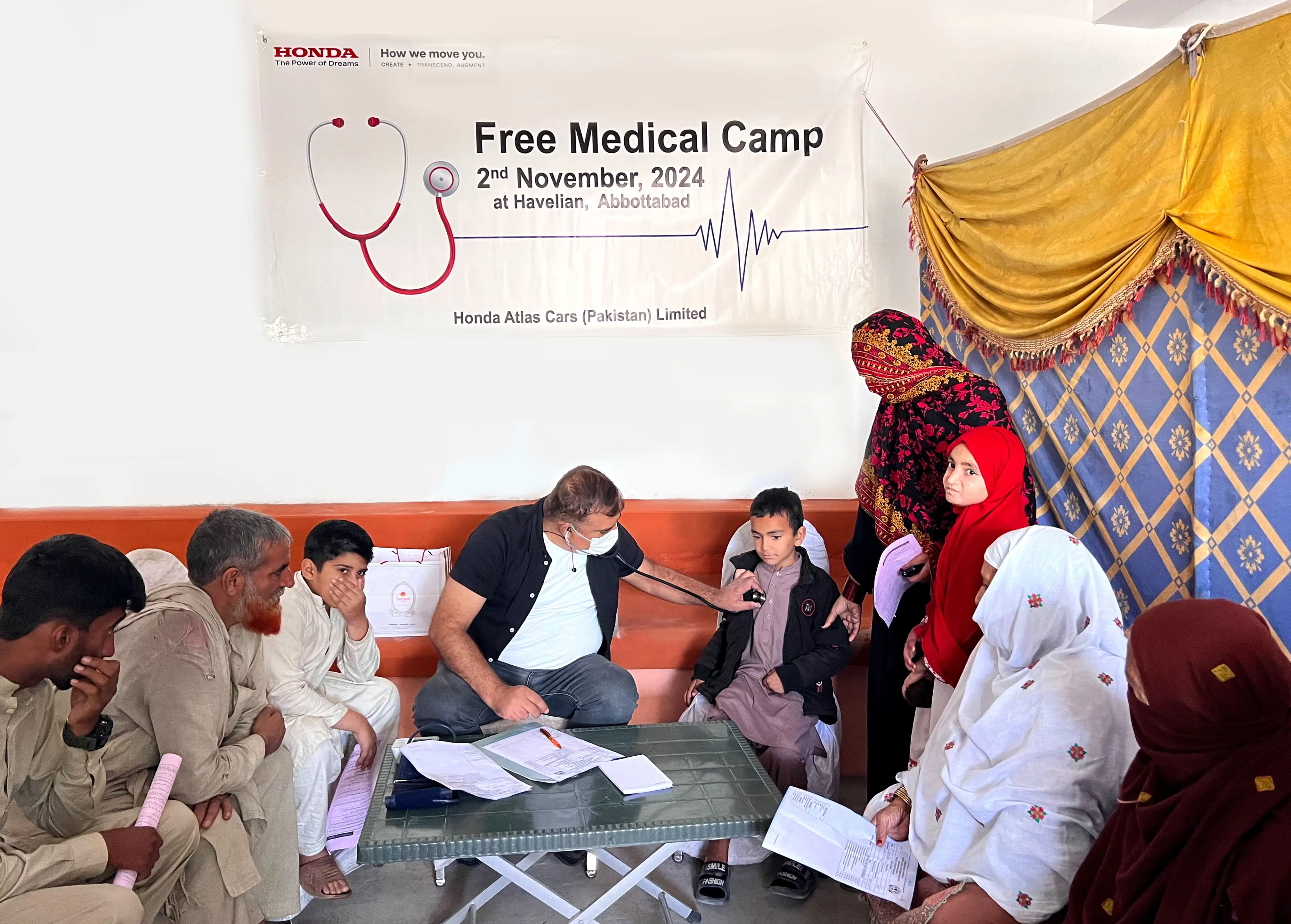 Honda Atlas Cars (Pakistan) Limited: Driving Community Well-Being through Free Medical Camps