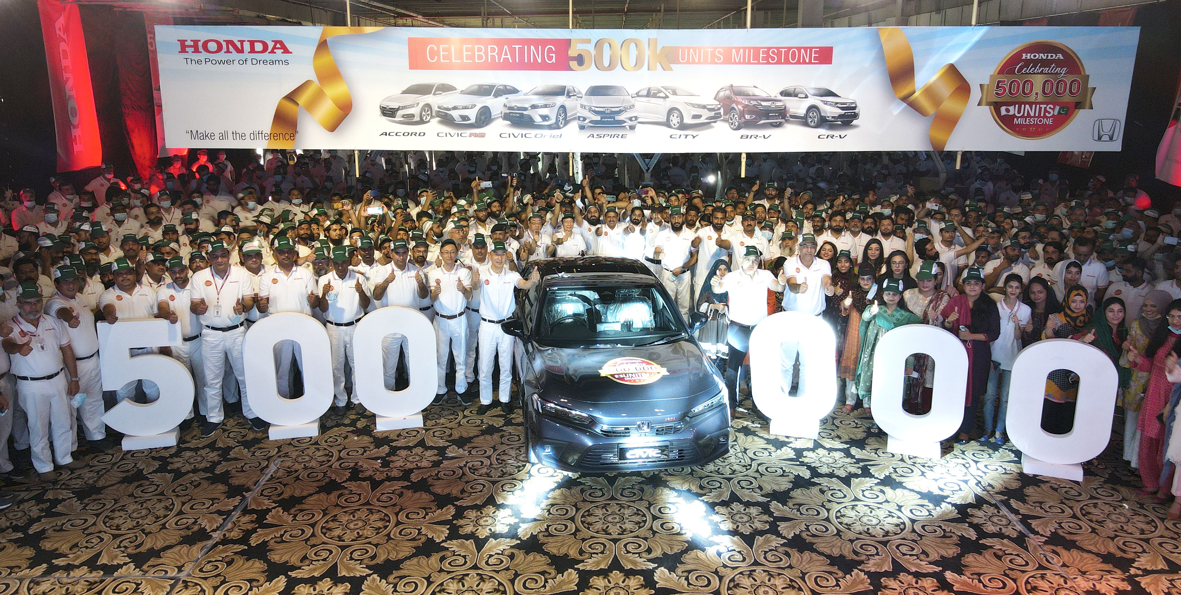 Honda Atlas Cars Pakistan Limited achieves highest ever sales milestone